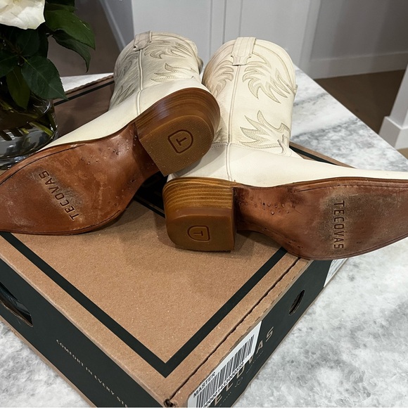 Tecovas The Annie Bone Calfskin Boot - Picture 6 of 6